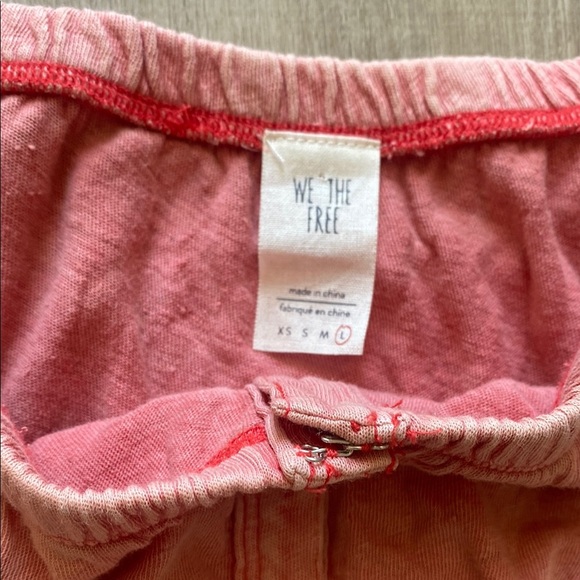 Pink Off-Shoulder Ruffle Top - free people - Picture 2 of 4